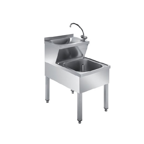 MOP SINK WITH HAND WASH UNIT